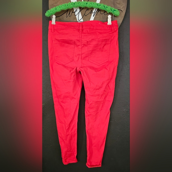 Beautiful Red High Waist Jeggings!!! - Picture 2 of 10